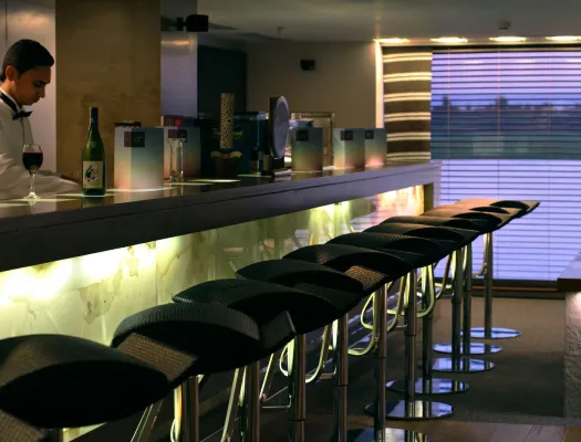 Lounge aboard the M/S Le Fayan Nile Cruise Nile cruise